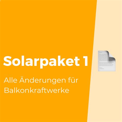 solarpaket i benefits